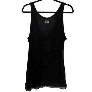Converse Black Tank Large Dressy Ruffle